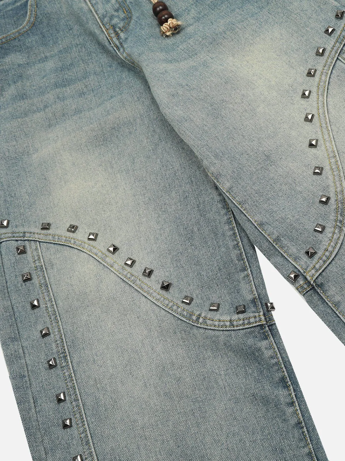 Aelfric Eden Rivet Washed Loose Jeans