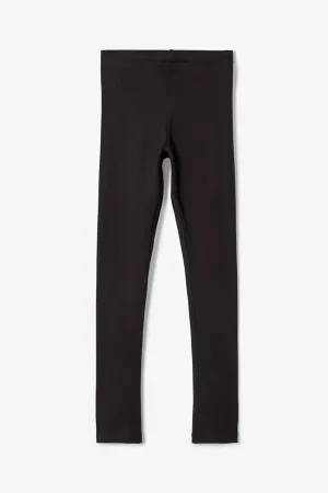 Basic leggings in cotton - Black