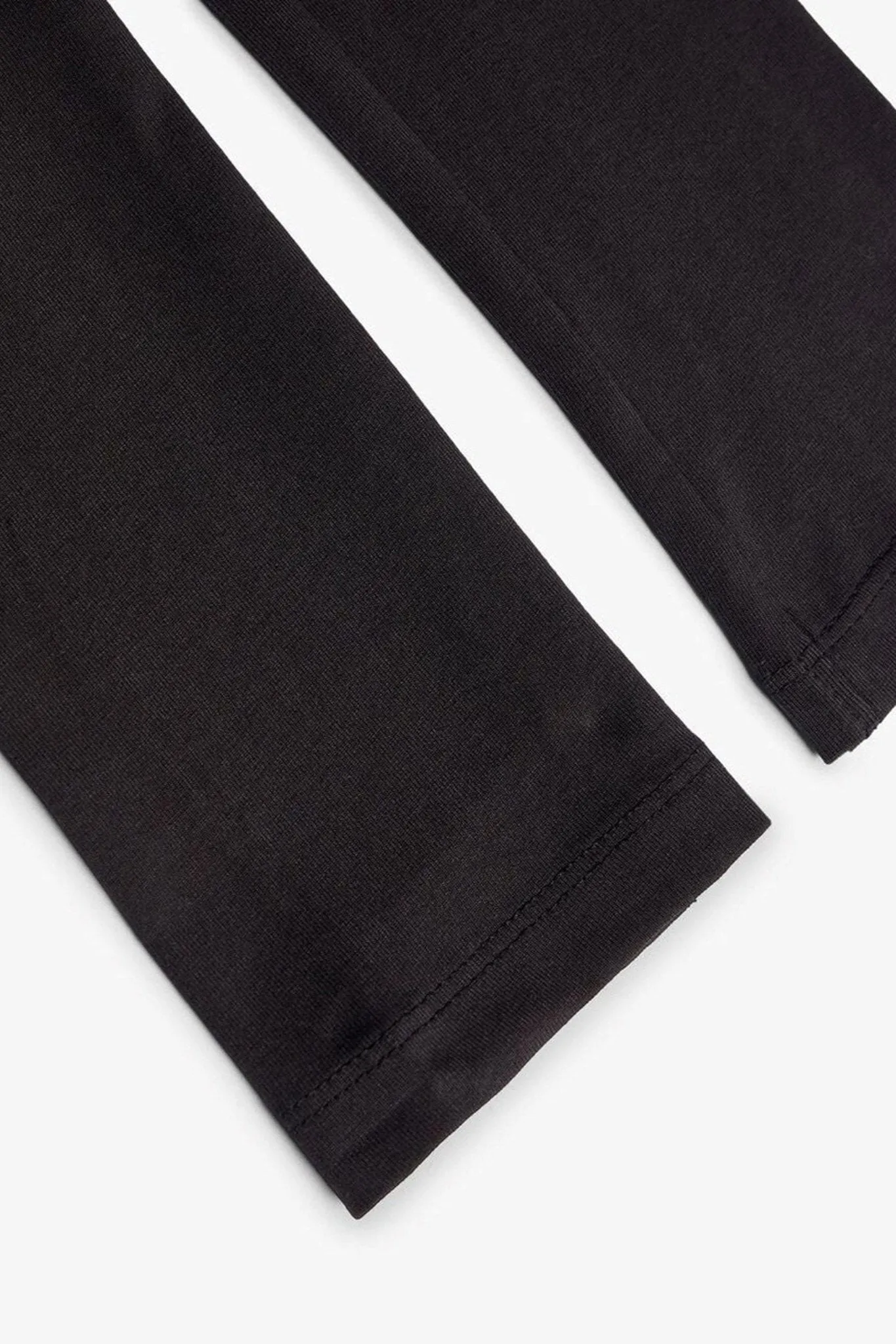 Basic leggings in cotton - Black