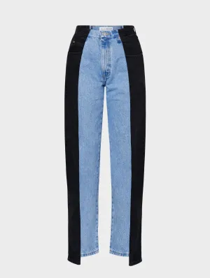 Black Light Blue Boyfriend Jean