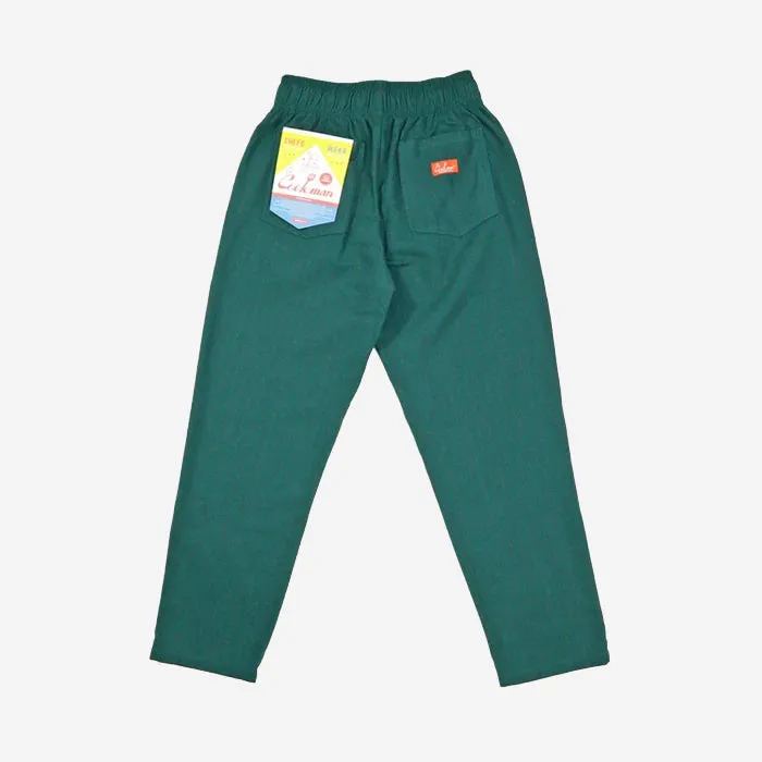 Chef Pants - Green Light Tweed Stripe