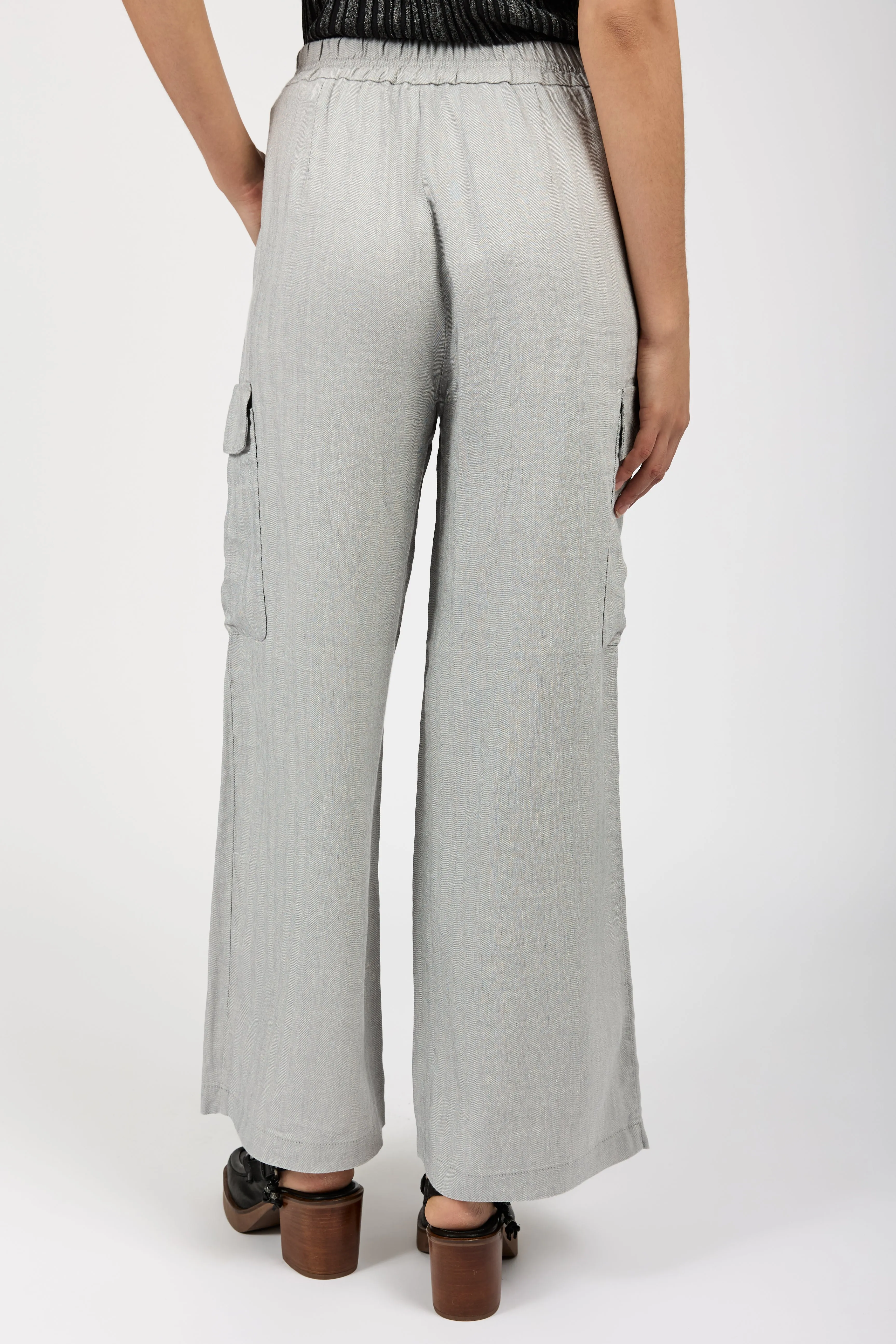 Comfort Fit Trouser Pant in Light Grey