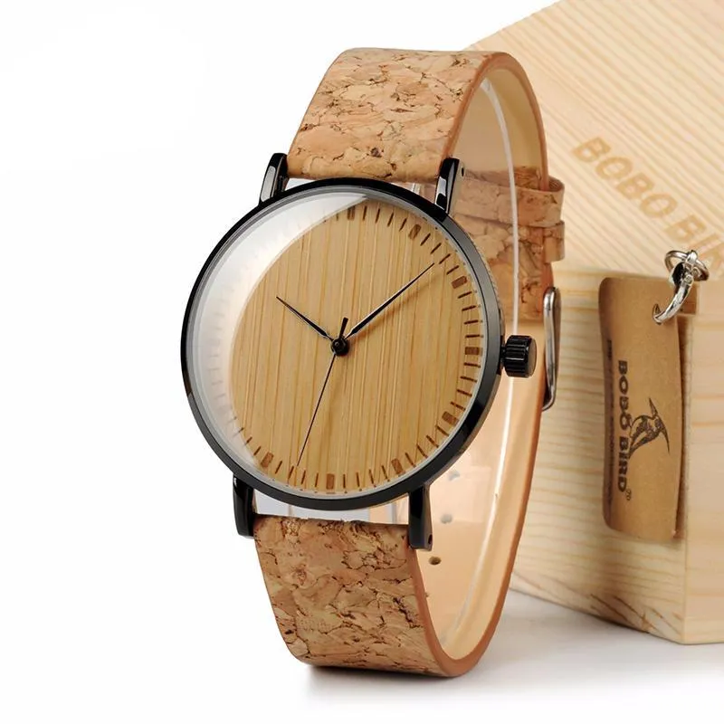 Cool Designed Bamboo Watch