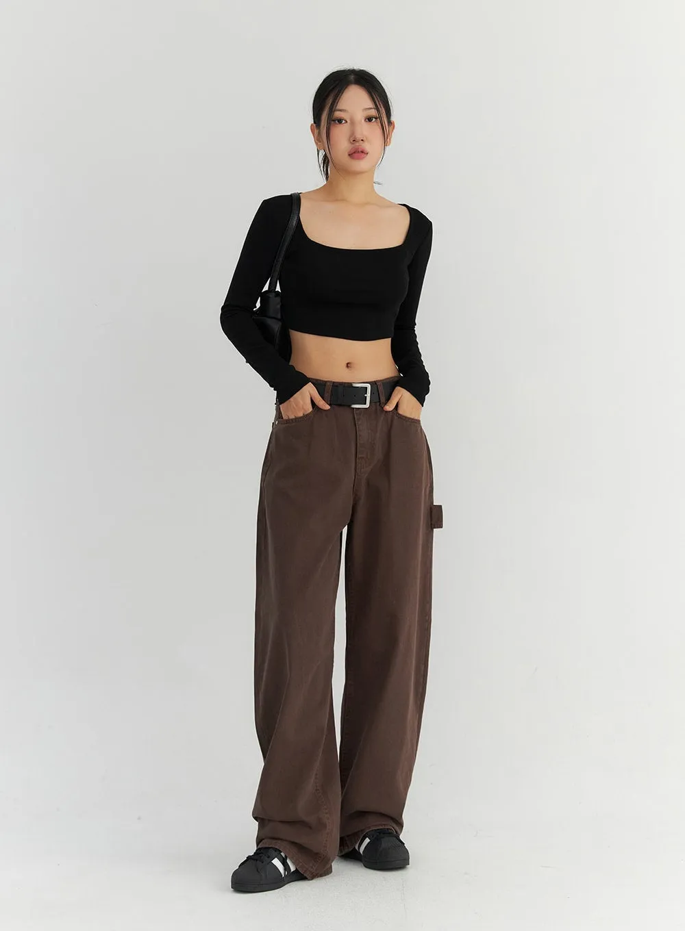 Cotton Wide Pants CO306