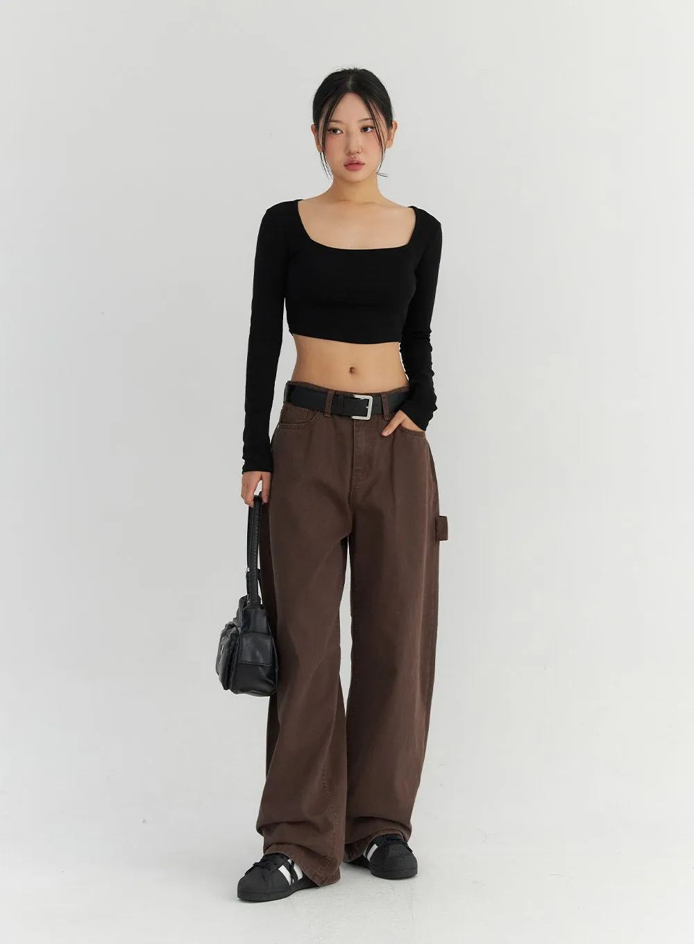 Cotton Wide Pants CO306