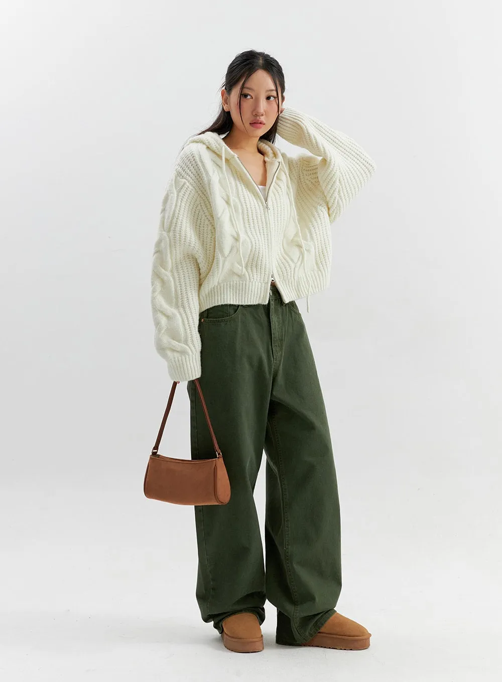 Cotton Wide Pants CO306