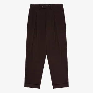 Cuffed Wool Trouser