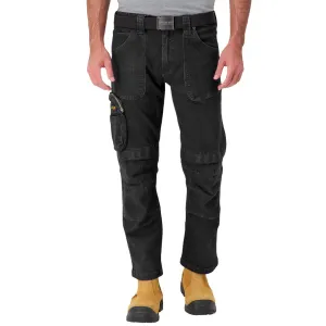 DuraDrive Men's FREEDOM Denim Black Jeans Work Pants