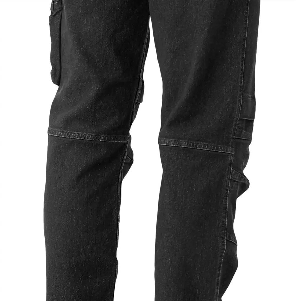 DuraDrive Men's FREEDOM Denim Black Jeans Work Pants