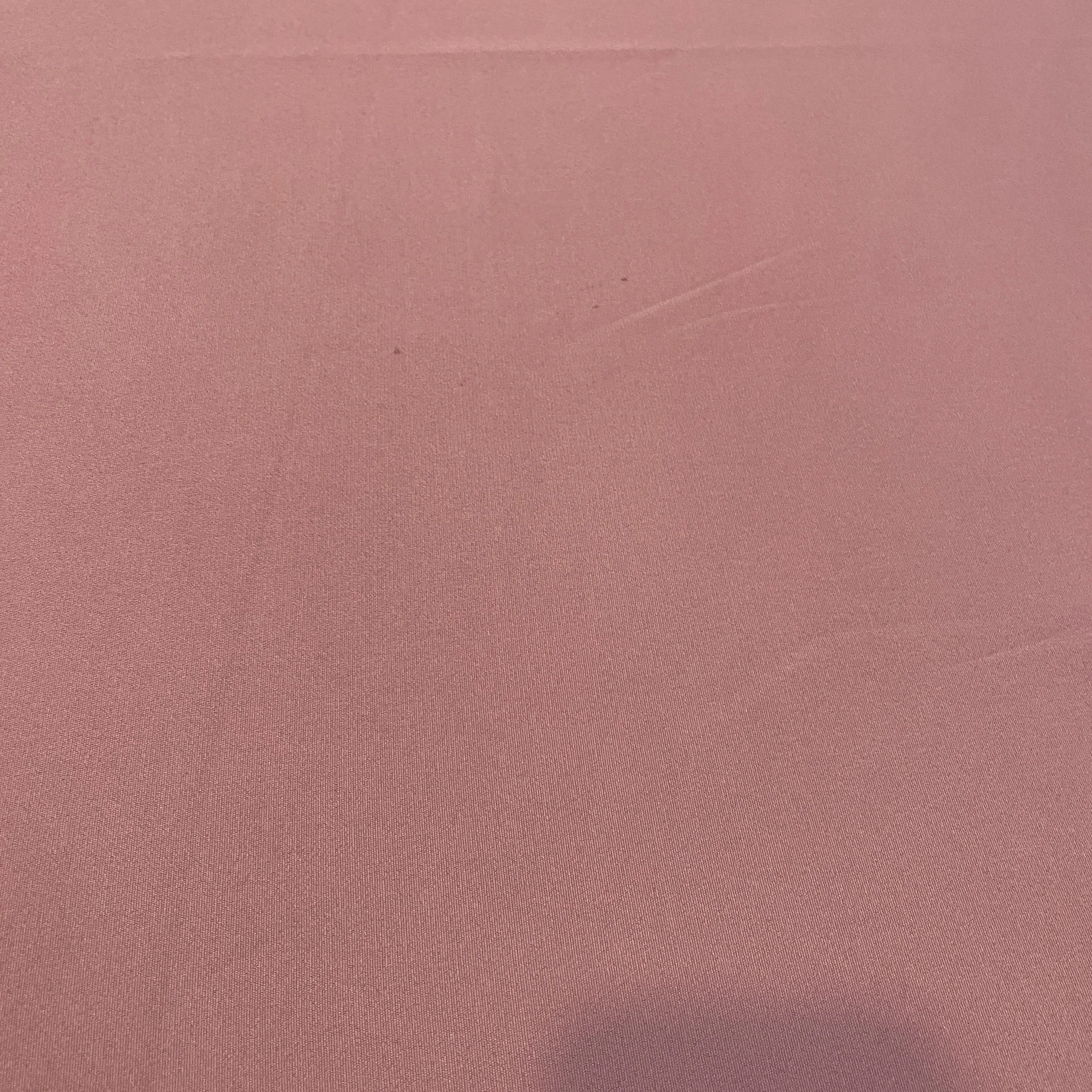 Exclusive Pomegranate Pink Solid Banana Crepe Fabric