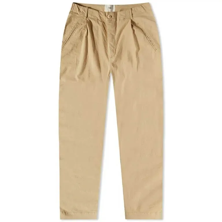 Folk Assembly trousers, light brown