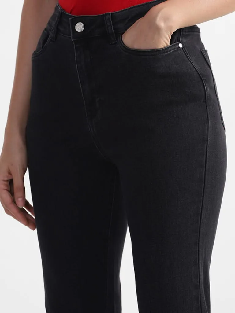 LOV Black Relaxed - Fit Mid - Rise Jeans