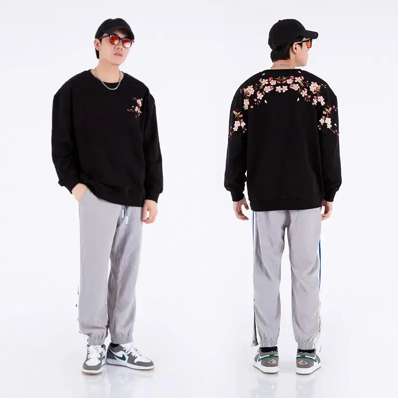 New plus size men clothing round neck sweatshirts couple