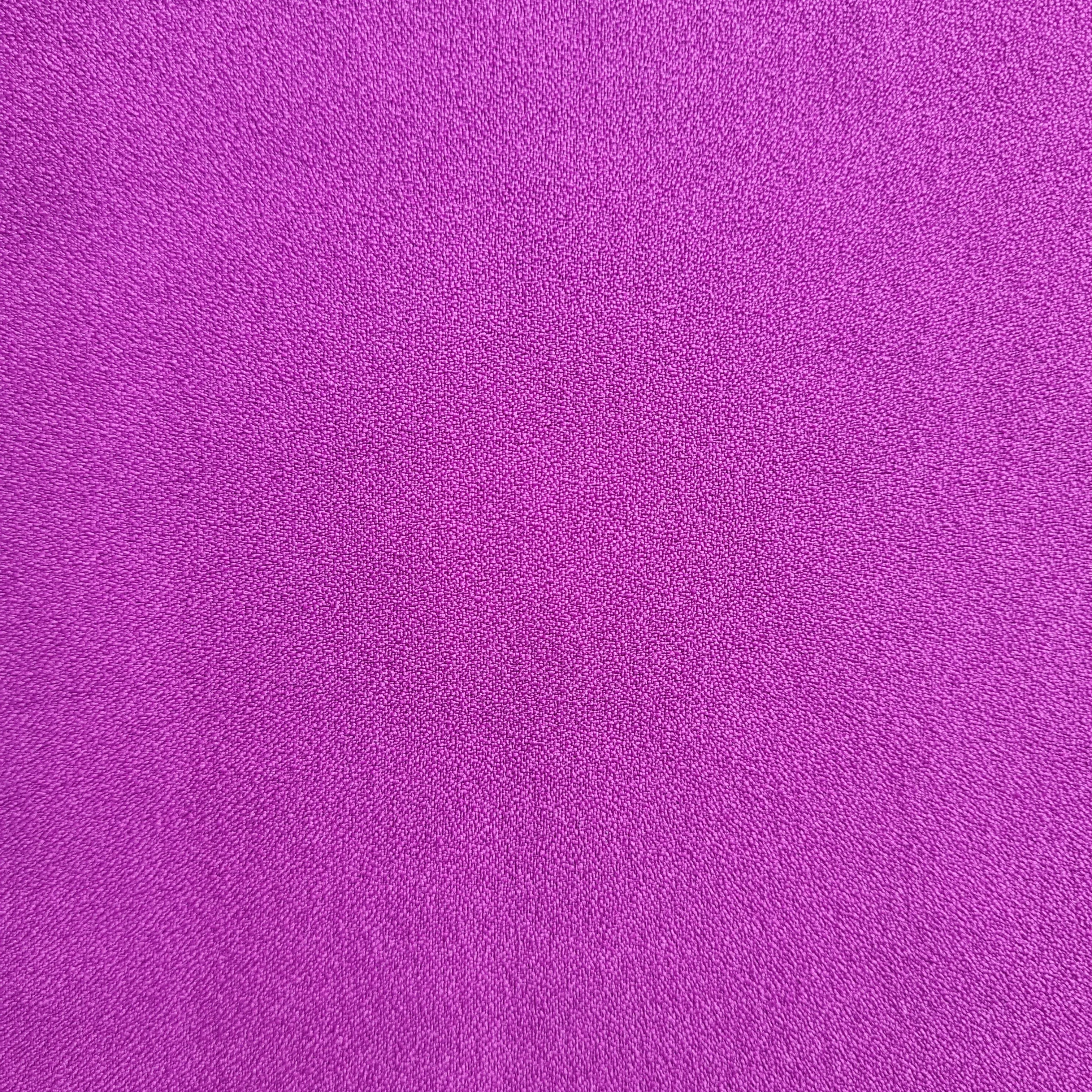 Purple Solid Moss Crepe Fabric 17892