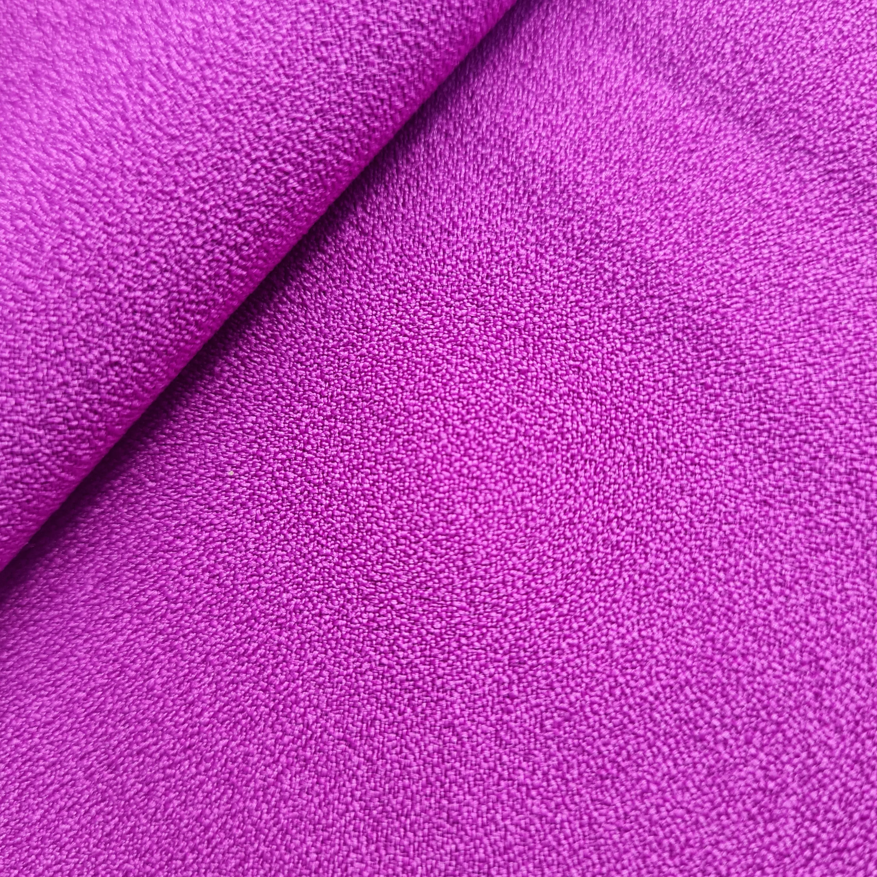 Purple Solid Moss Crepe Fabric 17892