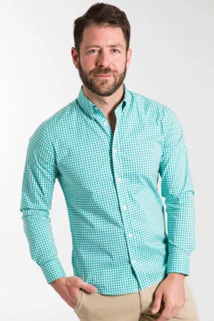 Seafoam Gingham Shirt