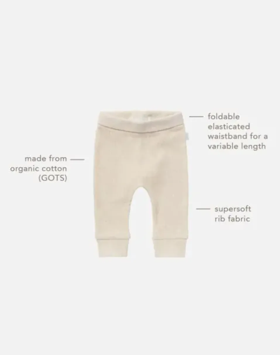 The Naura Legging - Oatmeal - BABY