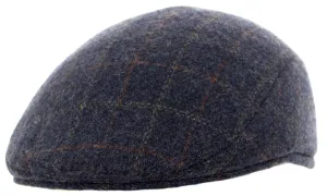 Tweed Ear Flat Cap