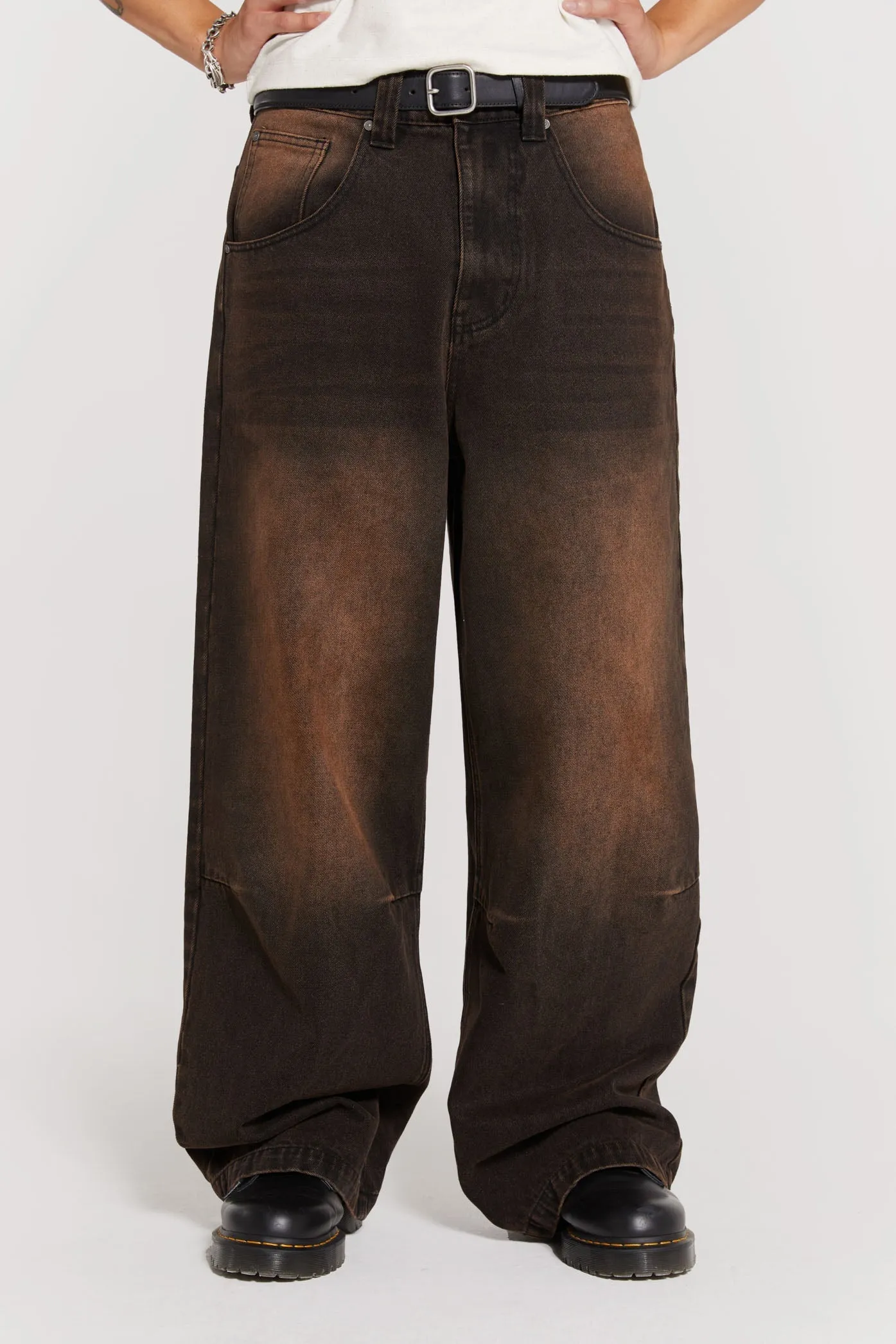 Vintage Brown Colossus Fit Jeans