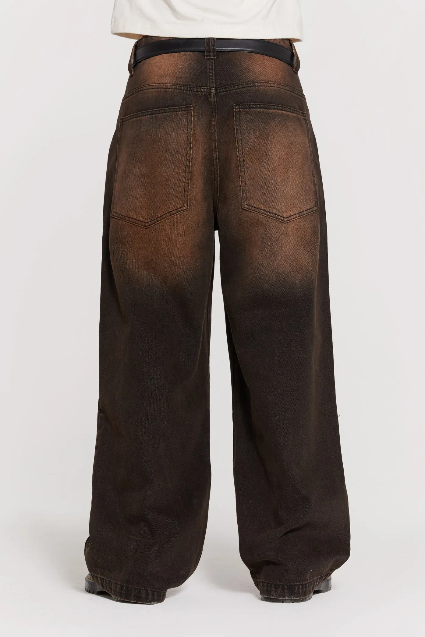 Vintage Brown Colossus Fit Jeans