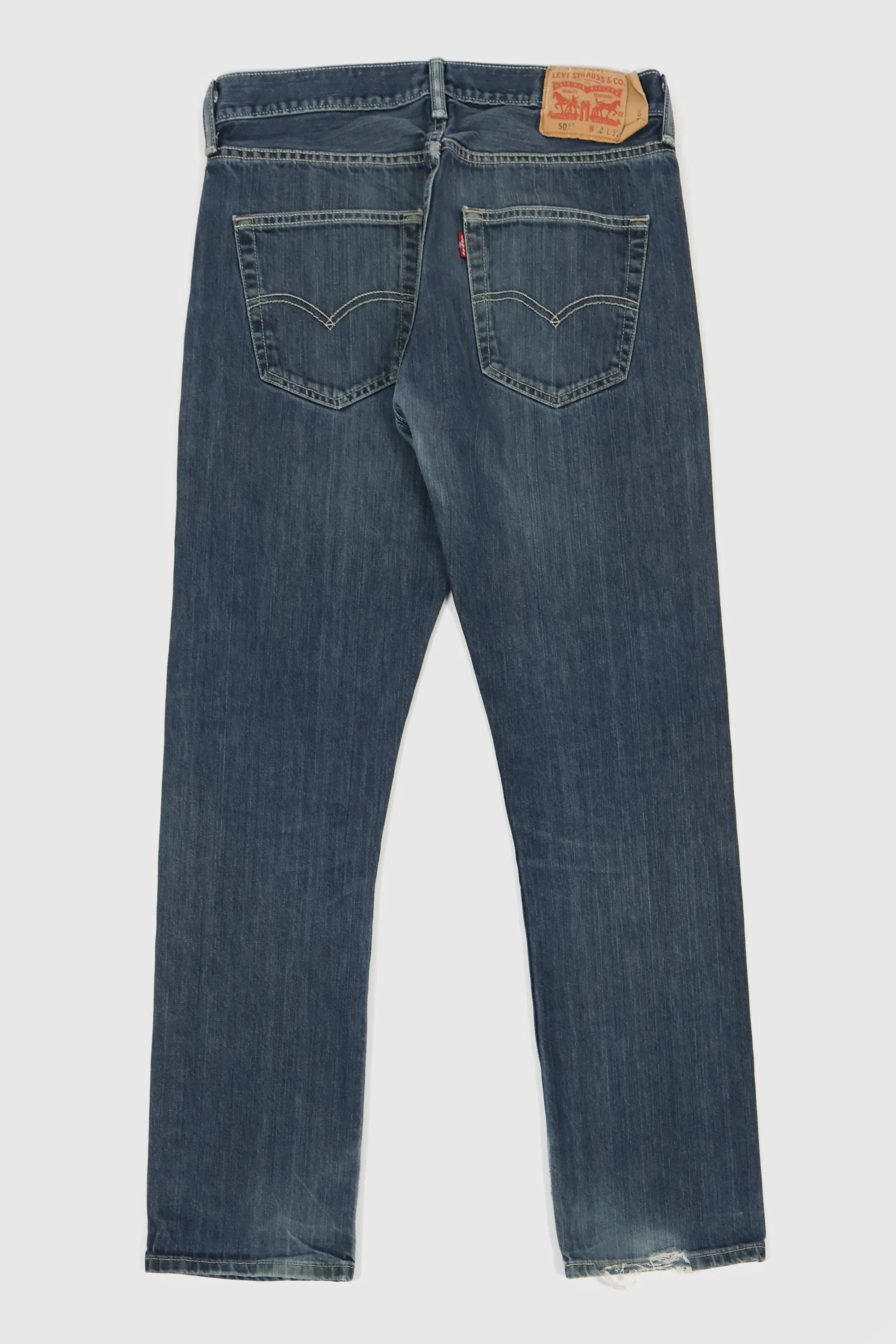 Vintage Levi's 501 Dark Wash Straight Fit Jeans