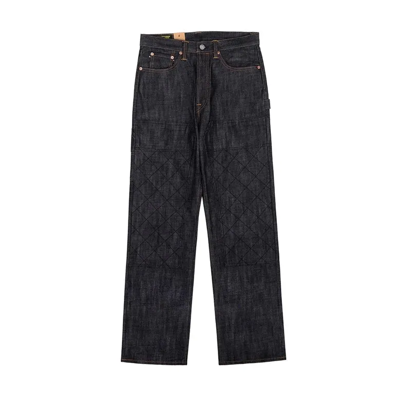 Vintage Workwear Carpenter Jeans - Selvedge Raw Denim