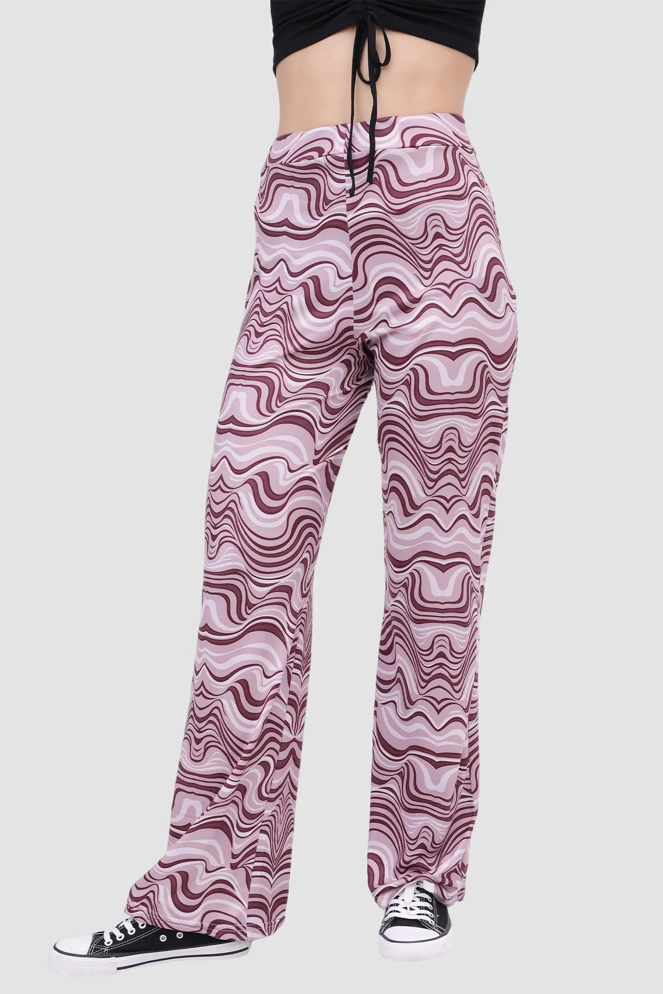 Water Ripple Yoga Flared Pants