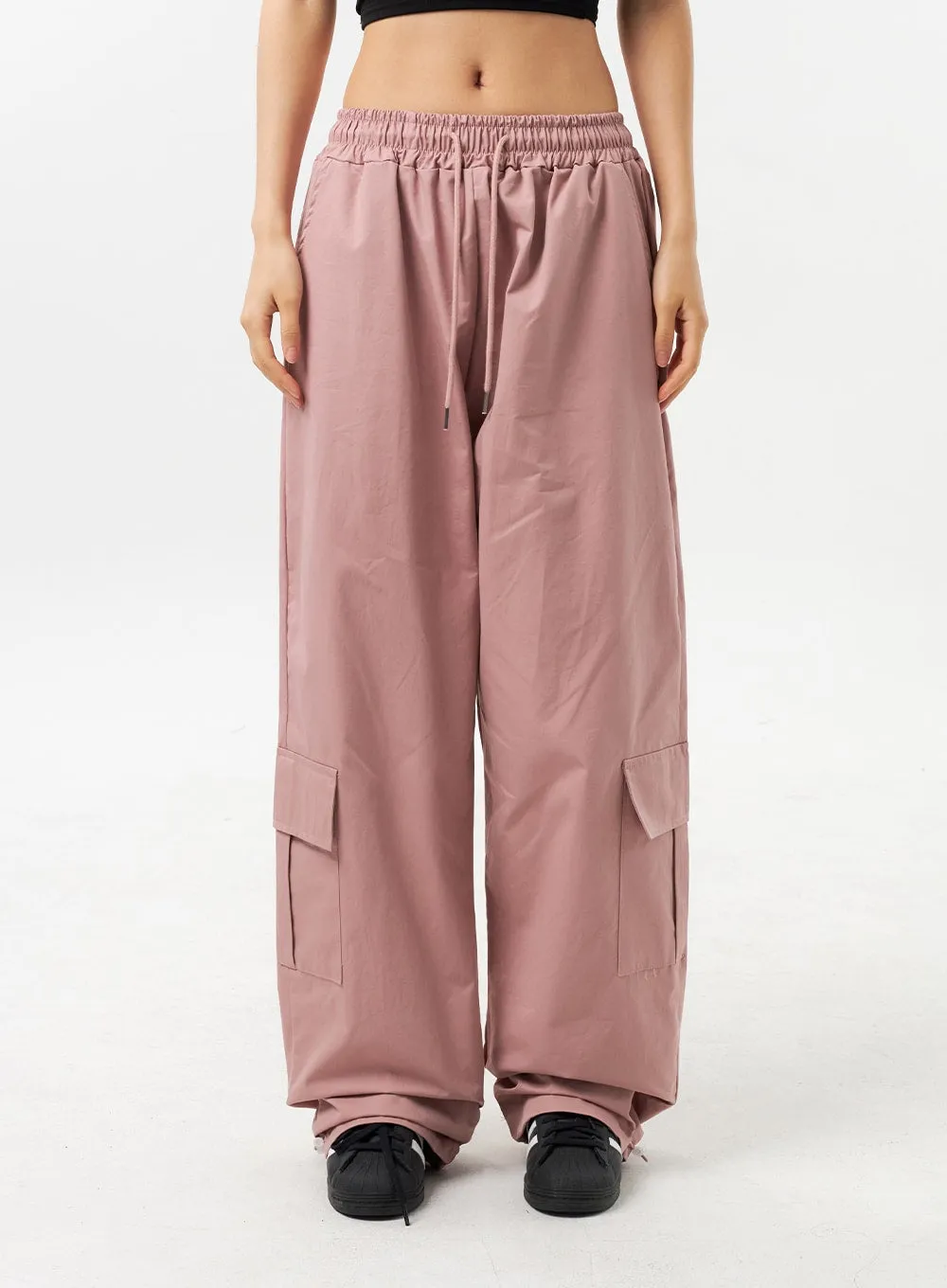 Wide Cargo Track Pants CU305