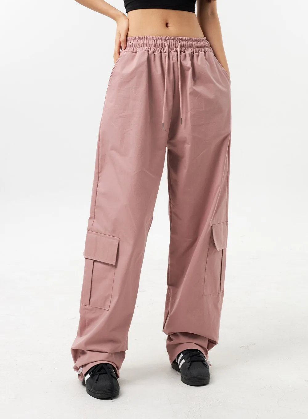 Wide Cargo Track Pants CU305