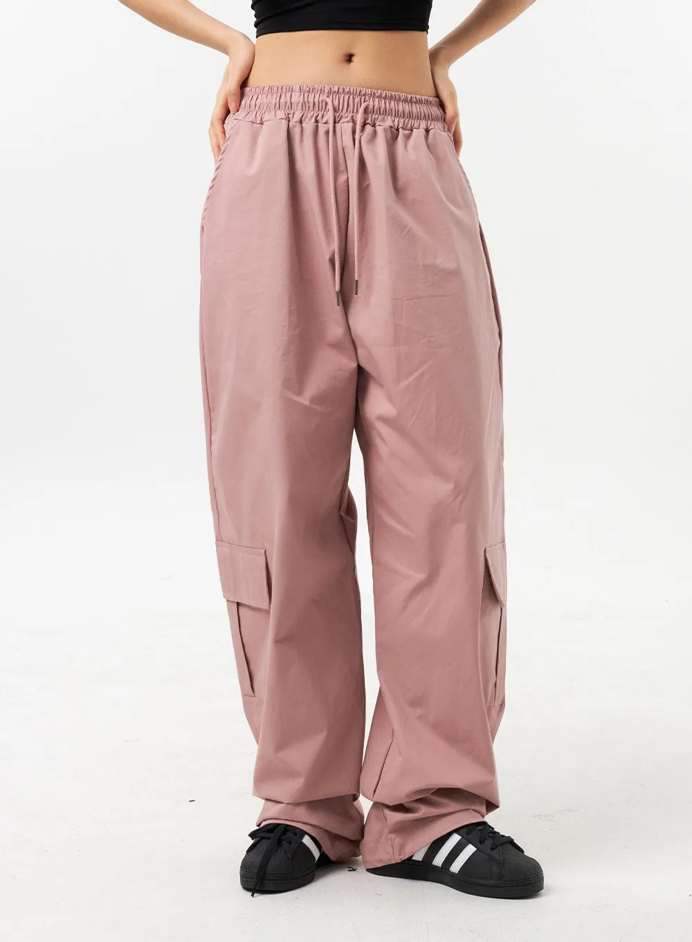 Wide Cargo Track Pants CU305