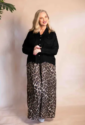 Wide Leg Collot Pant