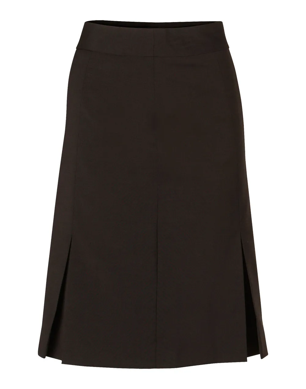 Winning Spirit Women's Pleated Skirt in Wool Stretch (M9473)