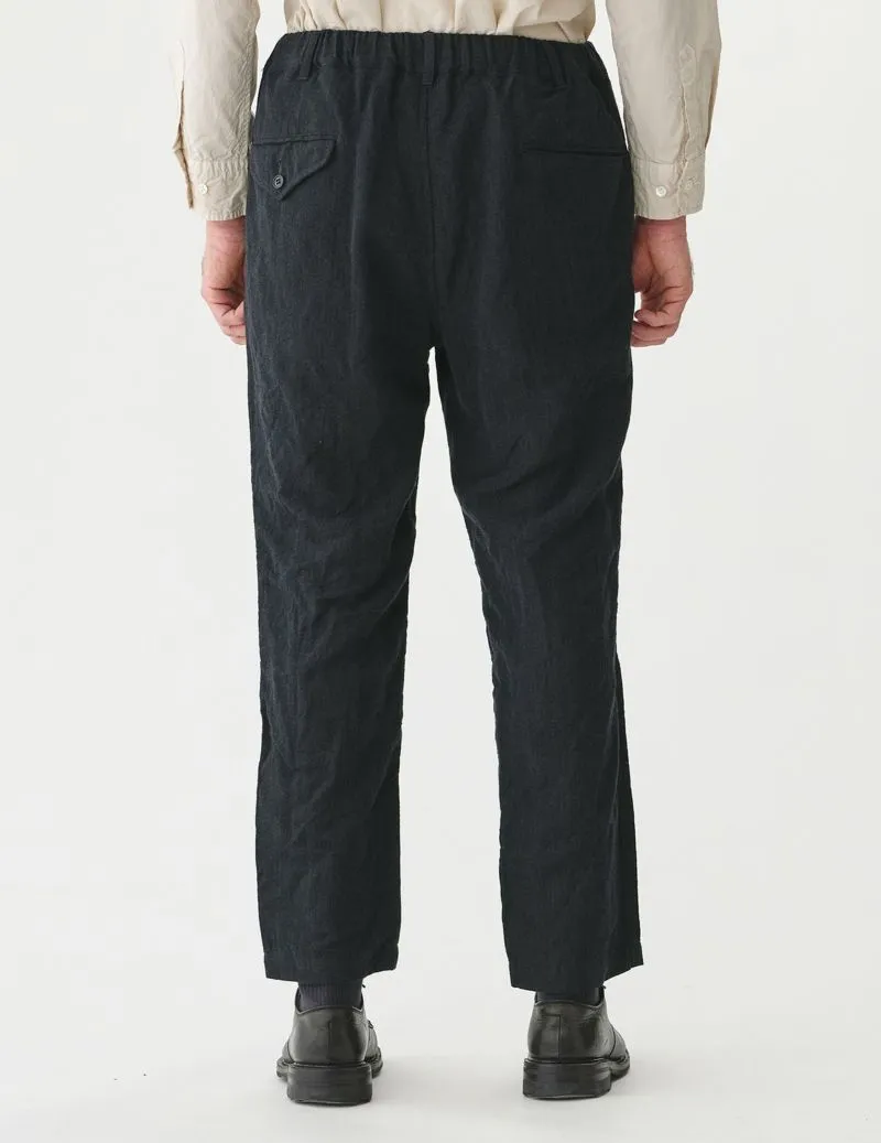 WO/LI Herringbone Tumbler Tapered Pants | Charcoal