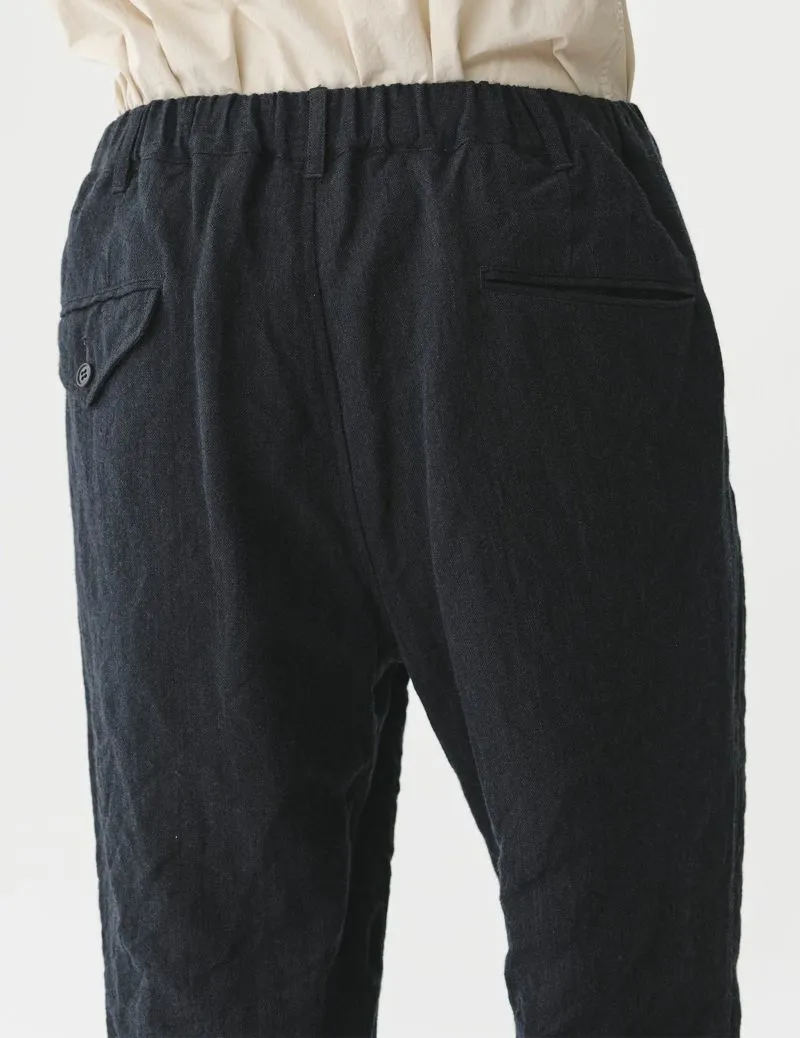 WO/LI Herringbone Tumbler Tapered Pants | Charcoal