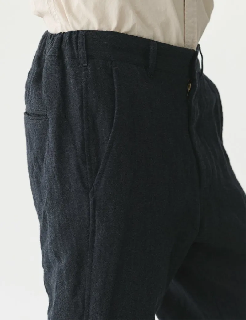 WO/LI Herringbone Tumbler Tapered Pants | Charcoal